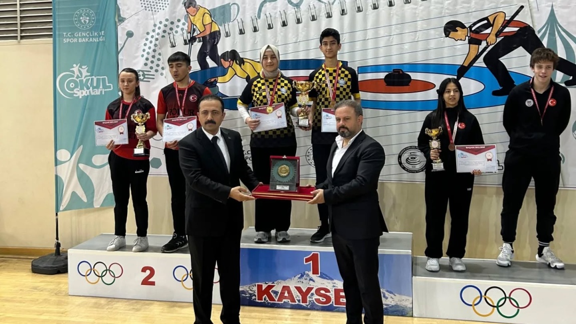 Floor Curling Karma Kategorisinde Türkiye ŞAMPİYON'u olduk.